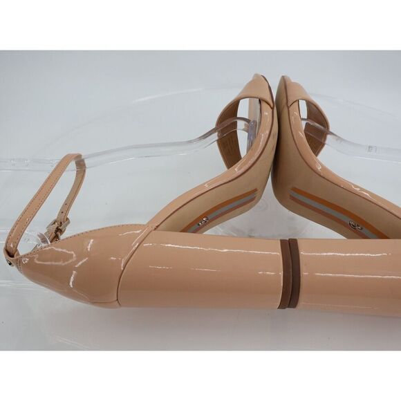 Sam Edelman Womens Yaro Ankle Strap Beige Patent Sandals Size 9.5 M Bridal Prom - Picture 9 of 14